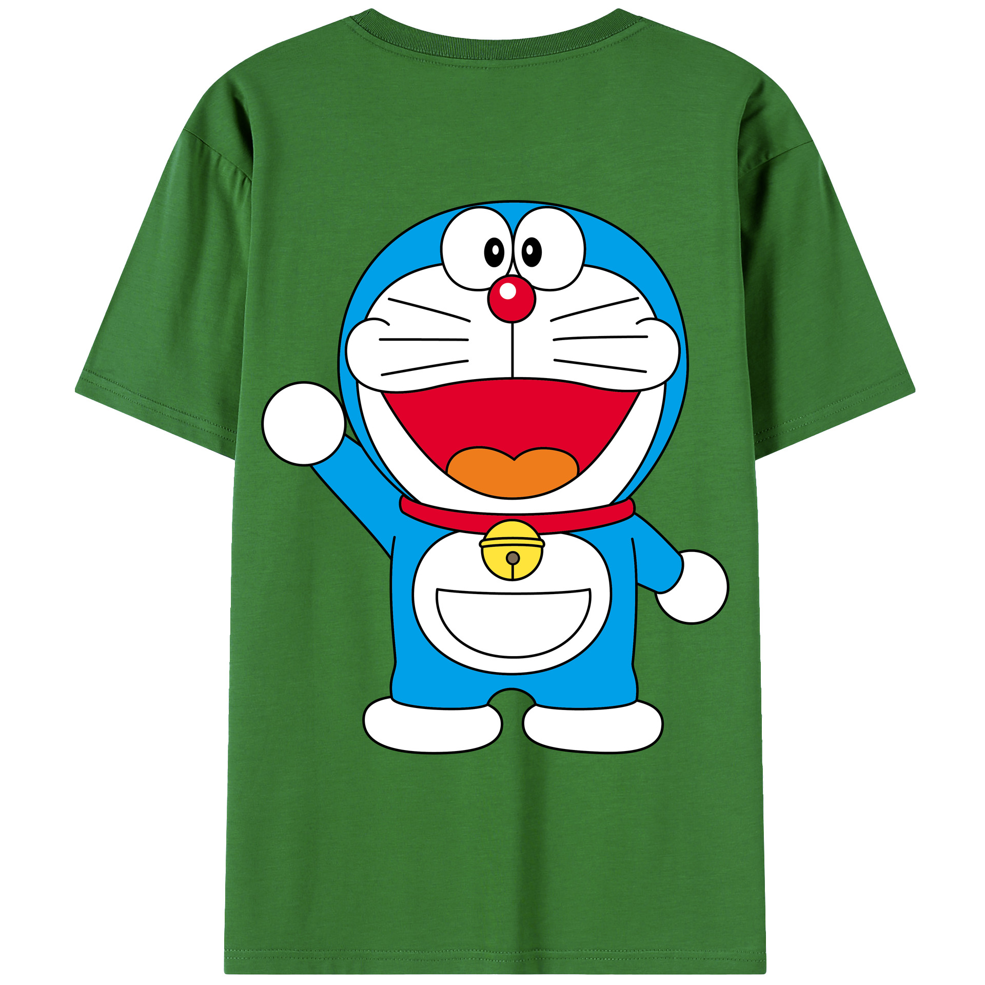 （画像用） ドラえもん Doraemon レディース半袖Tシャツ(バックプリント)